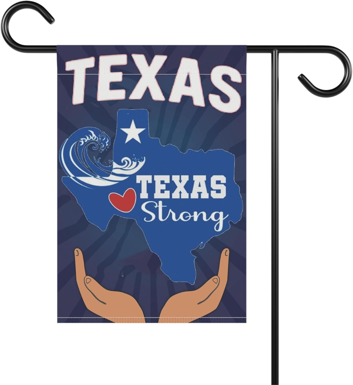 Outdoor Camping In Texas - Bandeira de Jardim Texas Strong, Bandeira