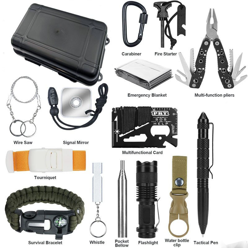 Survival Kit - Kit de Ferramentas de Emergência Compacto