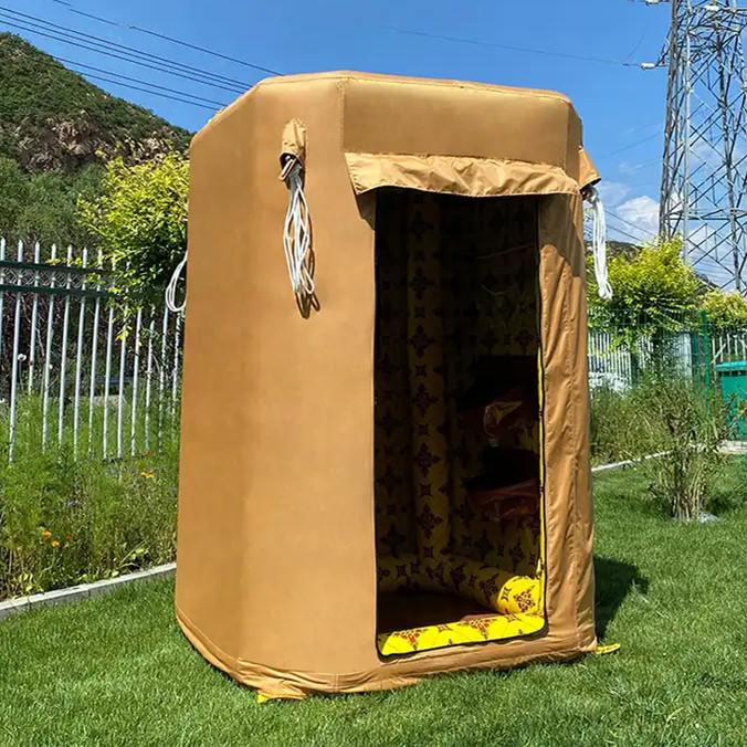 Outdoor Camping Toilet Tent - Tenda Inflável de Tecido Saudita de