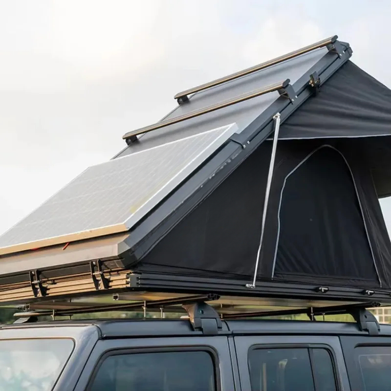 Outdoor Camping Equipment - Barraca de Teto Triangular de Alumínio