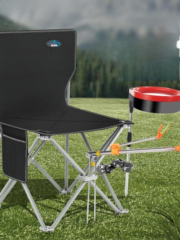 Outdoor Camping Gear Brands - Cadeira de pesca dobrável e portátil,