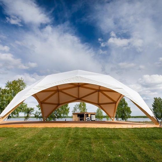 Outdoor Camping Dome - Casa Domo Transparente de PC, Quarto
