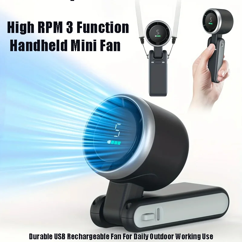Outdoor Camping Ventilator - Mini ventilador de 5 níveis de