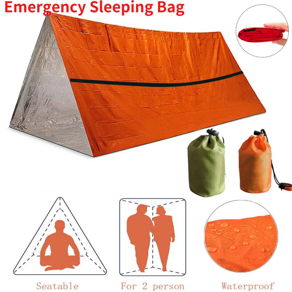 Survival Kit - Saco de dormir portátil à prova