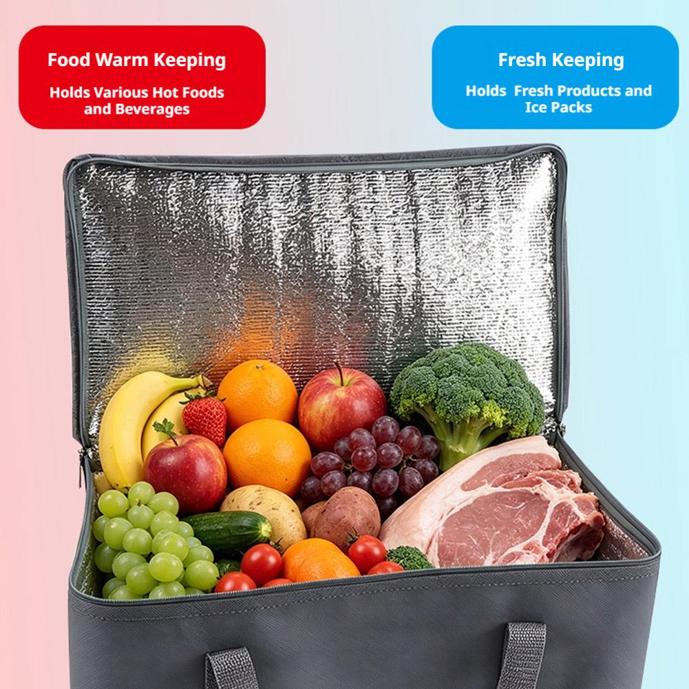 Outdoor Camping Food - Bolsa Térmica para Piquenique, Isolada para