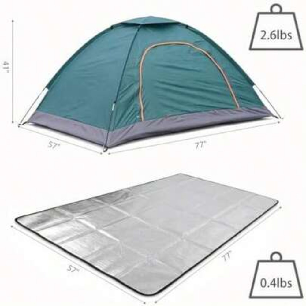 Outdoor Camping Dome - Tenda de Camping Leve e Portátil