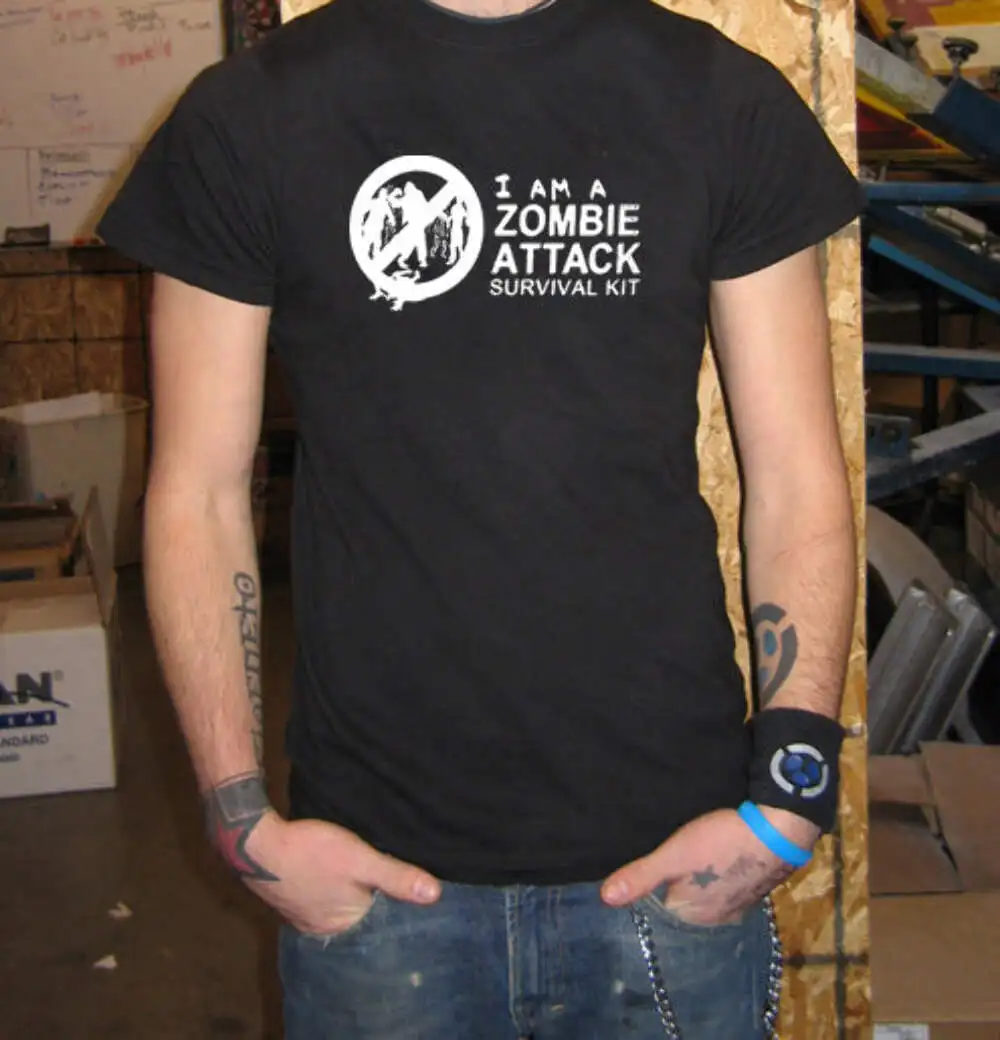 Survival Kit - Camiseta do kit de sobrevivência de