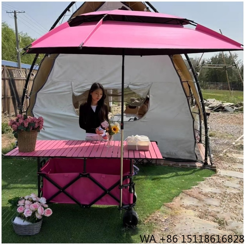 Outdoor Camping Canopy - Carrinho Dobrável de Alta Qualidade 420L