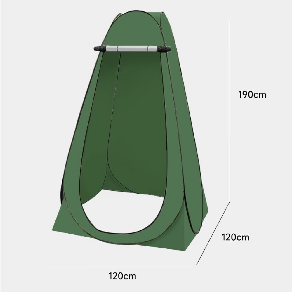 Tenda portátil dobrável para c - Outdoor Camping Toilet Tent avaliação e preço