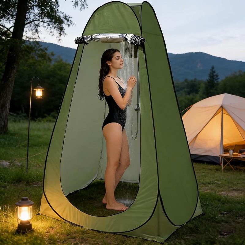 Tenda de privacidade portátil  - Outdoor Camping Toilet Tent avaliação e preço
