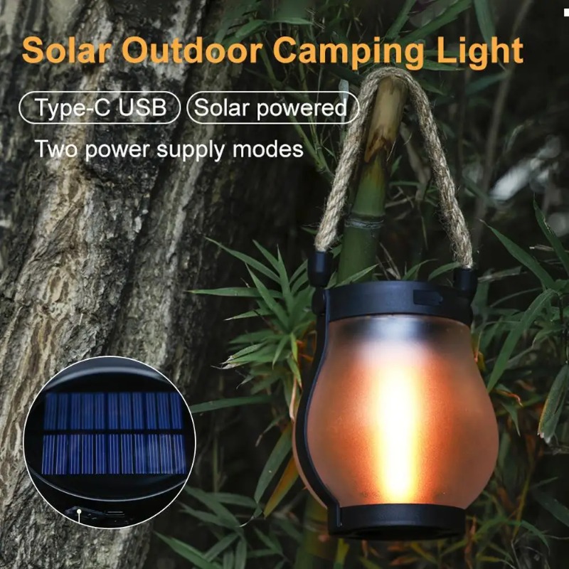 Lâmpada Solar com Efeito de Ch - Camping Rope avaliação e preço