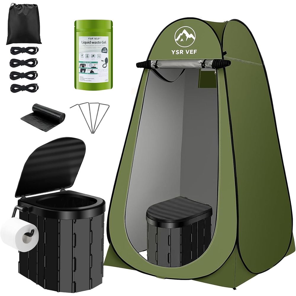 Kit de Sanitário Portátil, San - Camping Tent avaliação e preço