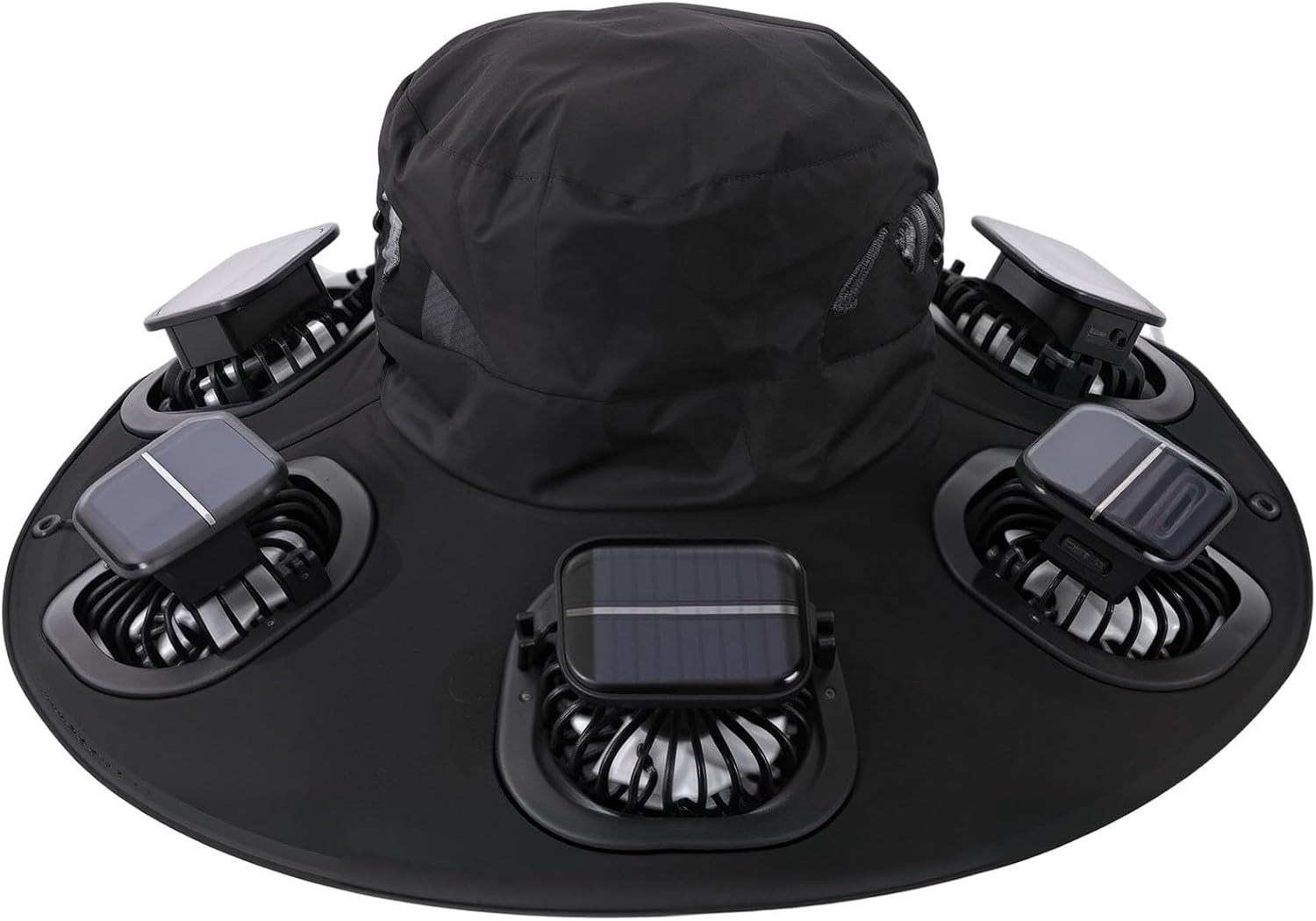 Chapéu Solar com 6 Ventiladore - Outdoor Camping Ventilator avaliação e preço