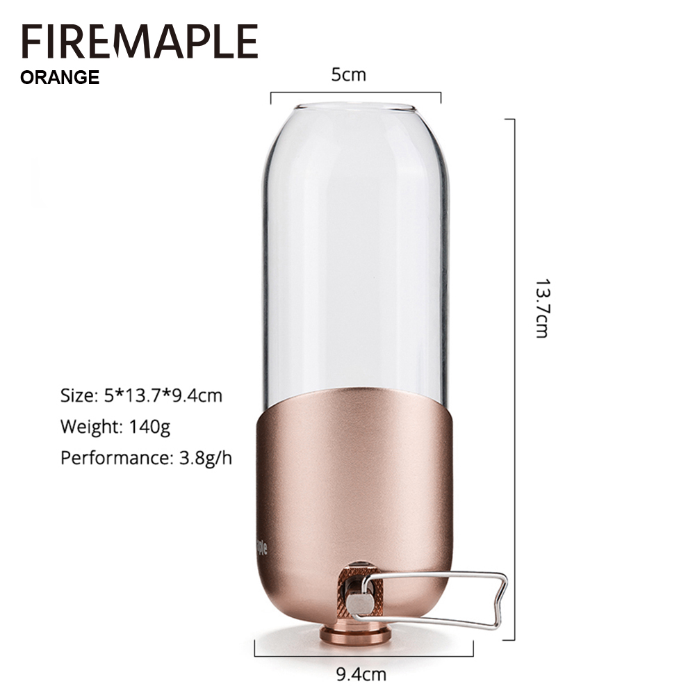 Fire Maple Orange Gás Lantern, - Outdoor Camping Heater For Tent avaliação e preço
