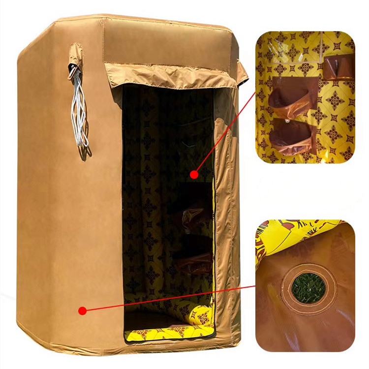 Tenda Inflável de Tecido Saudi - Outdoor Camping Toilet Tent avaliação e preço