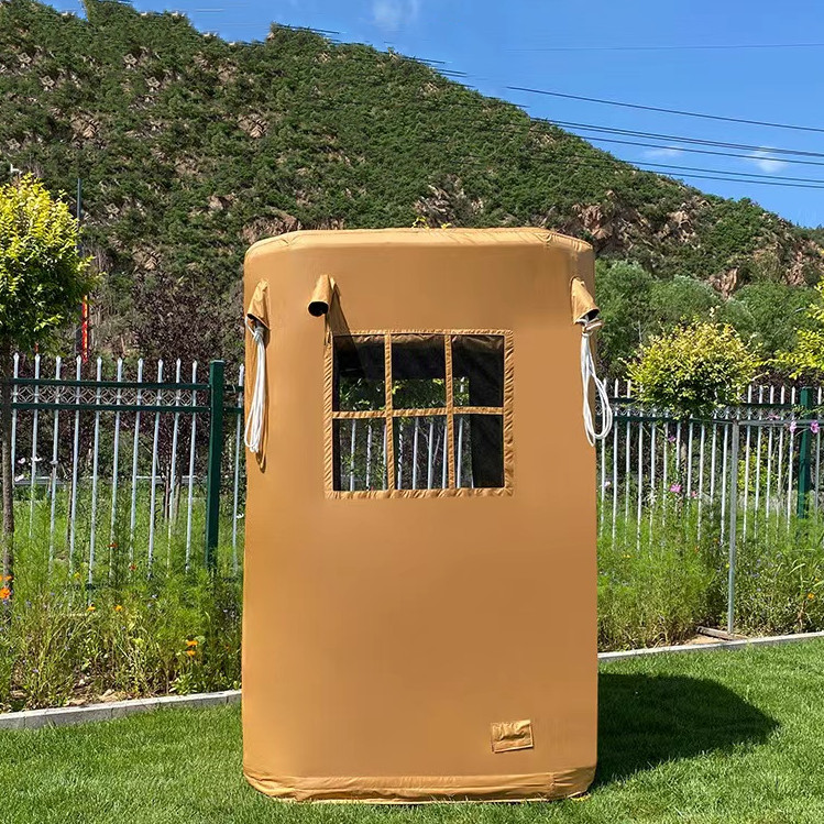 Tenda Inflável de Tecido Saudi - Outdoor Camping Toilet Tent avaliação e preço