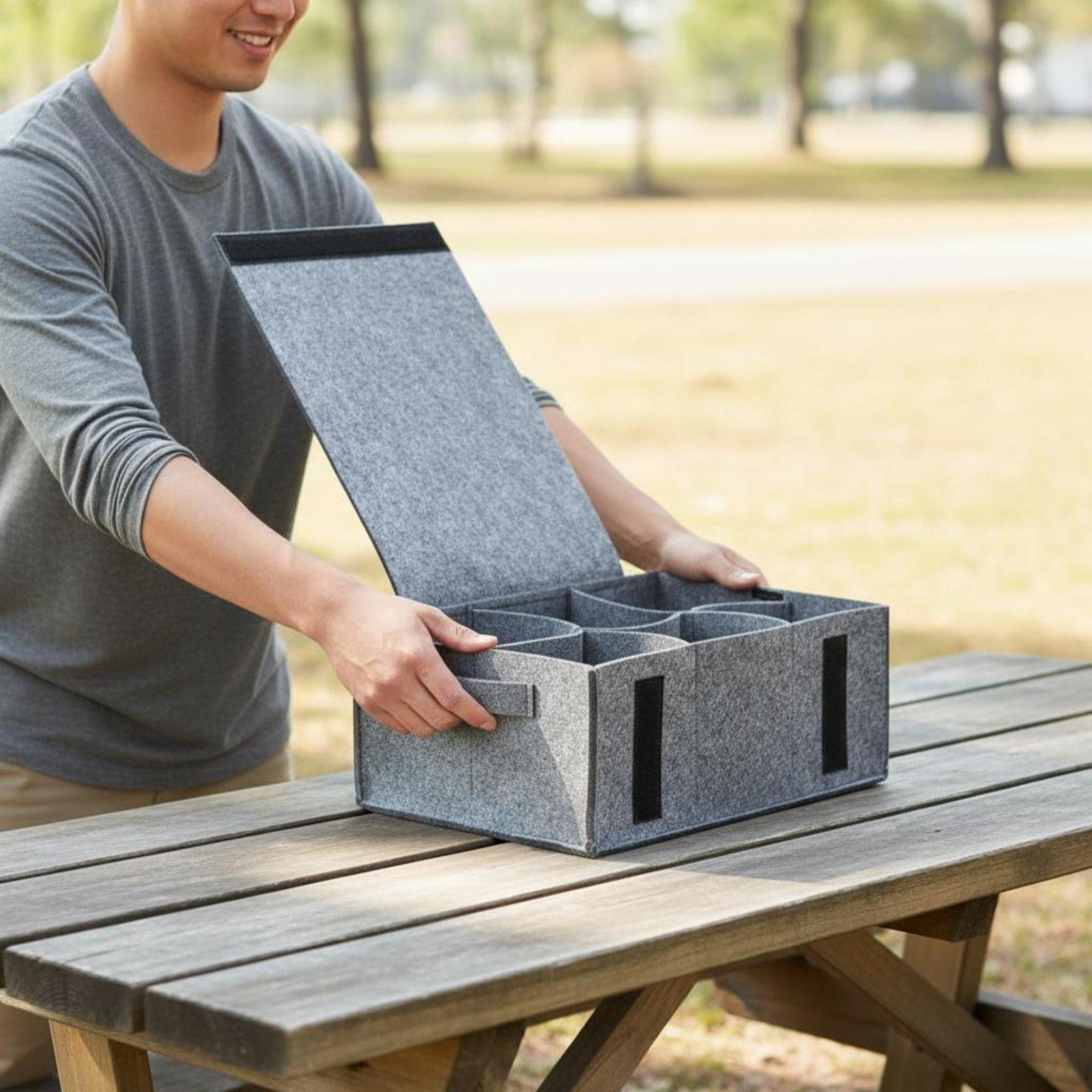 Bolsa de Armazenamento de Felt - Outdoor Camping Equipment avaliação e preço