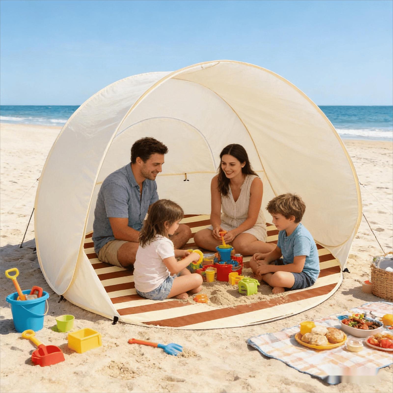 Tenda de praia portátil de abe - Outdoor Camping Dome avaliação e preço