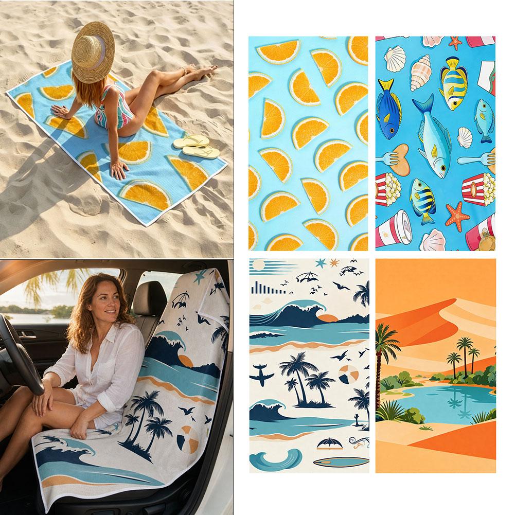 Toalha de praia 2 em 1, capa p - Outdoor Camping Quilt avaliação e preço