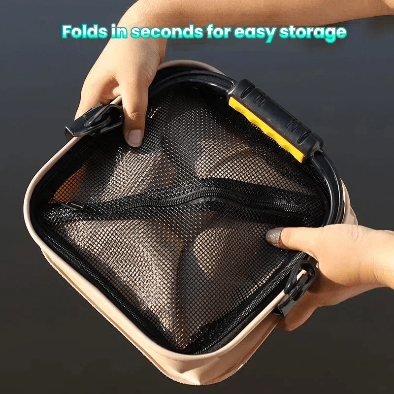 Balde dobrável portátil 8l/13l - Camping Rope avaliação e preço