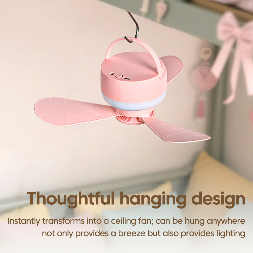 Ventilador de Teto Portátil co - Outdoor Camping Ventilator avaliação e preço