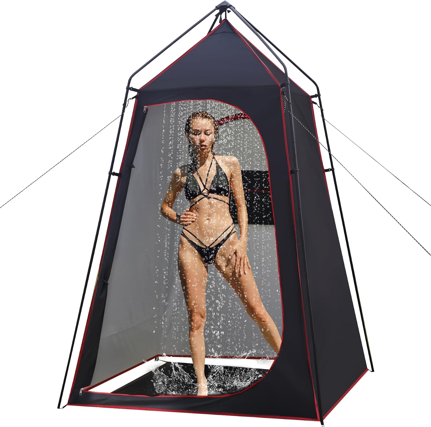 Tenda de chuveiro para acampam - Outdoor Camping Toilet Tent avaliação e preço
