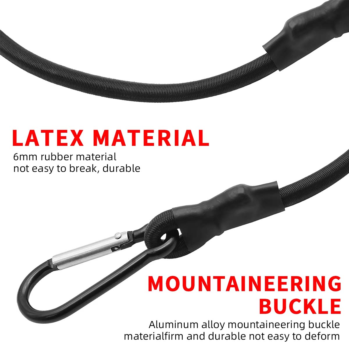 Corda Elástica Bungee com Ganc - Camping Rope avaliação e preço
