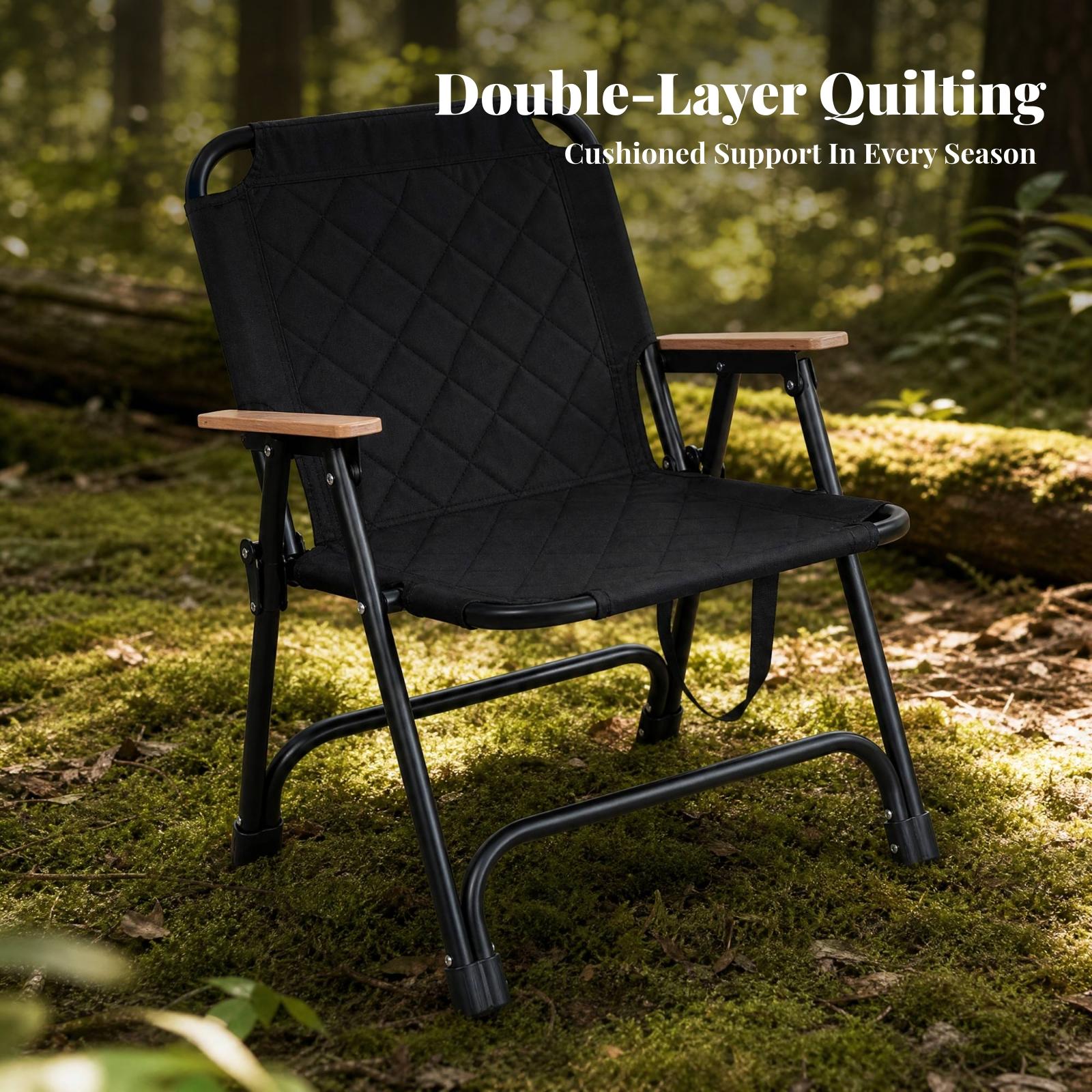 Cadeira Dobrável para Exterior - Outdoor Camping Quilt avaliação e preço