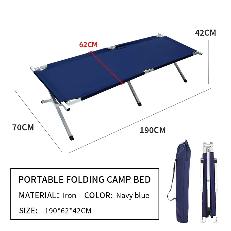 Cama Dobrável Portátil e Duráv - Outdoor Camping Beds For Sale avaliação e preço