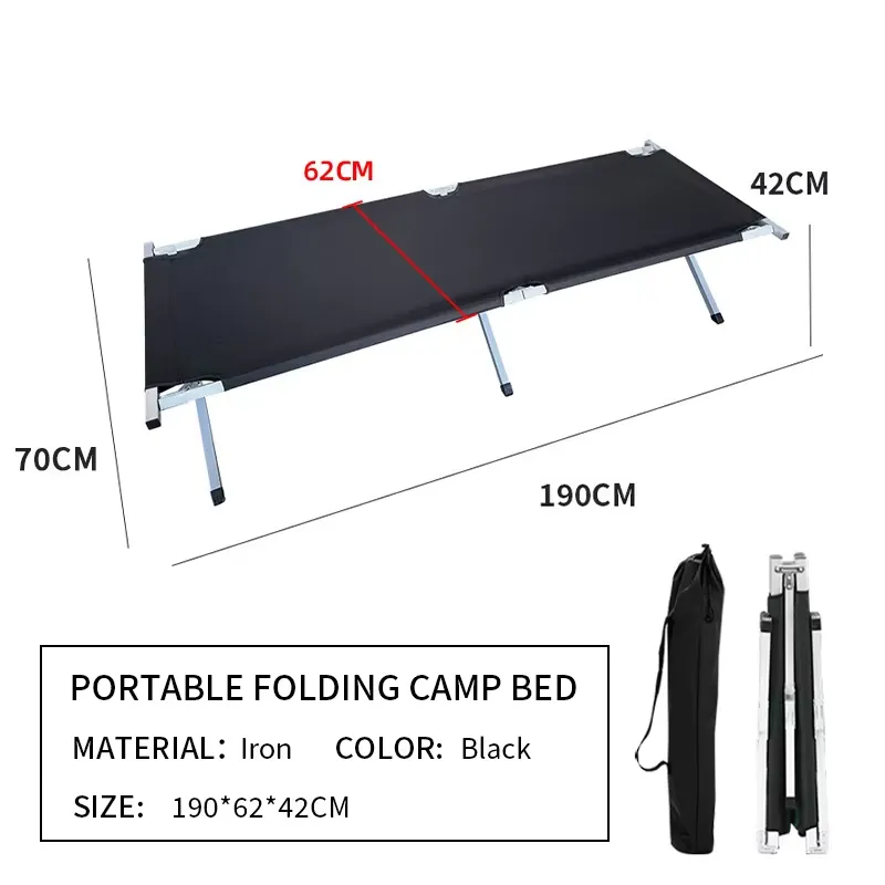 Cama Dobrável Portátil e Duráv - Outdoor Camping Beds For Sale avaliação e preço