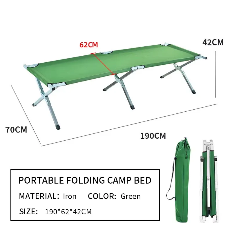 Cama Dobrável Portátil e Duráv - Outdoor Camping Beds For Sale avaliação e preço