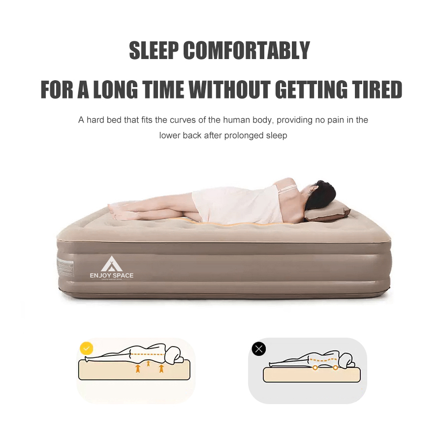 Venda de fábrica colchão inflá - Outdoor Camping Beds For Sale avaliação e preço