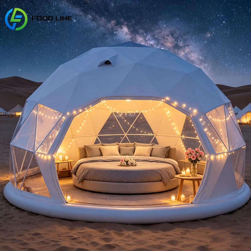 Casa Glamping Pré-Fabricada, T - Outdoor Camping Dome avaliação e preço