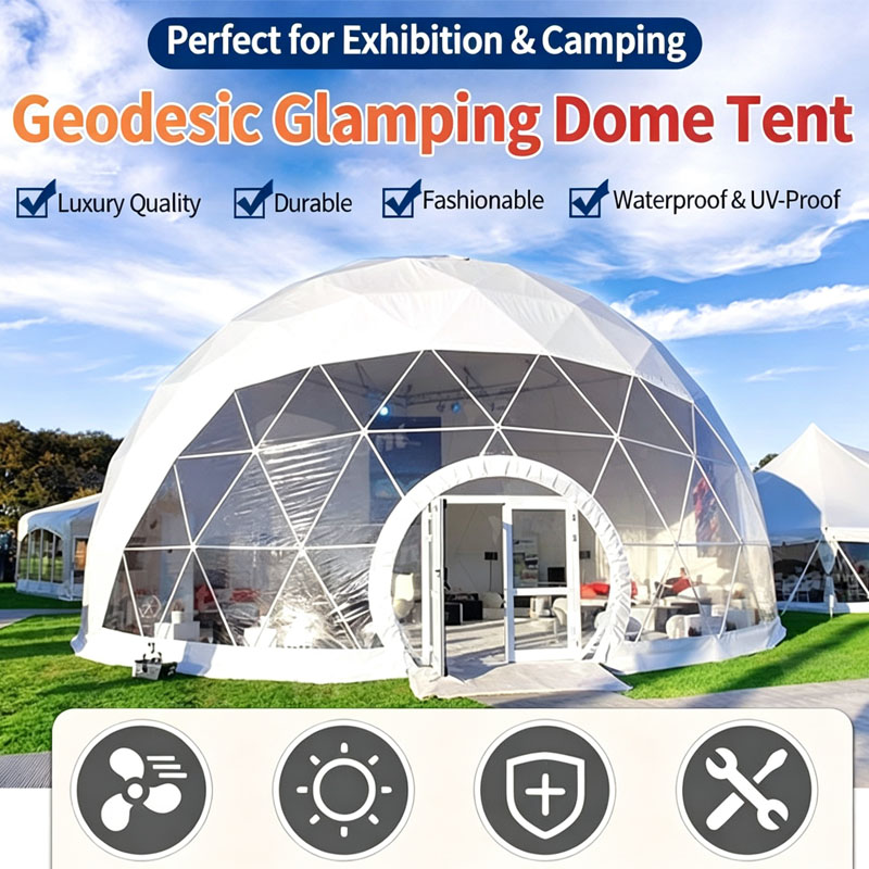 Casa Glamping Pré-Fabricada, T - Outdoor Camping Dome avaliação e preço