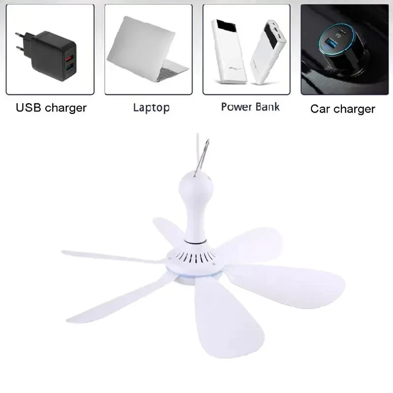 Xiaomiree ventilador usb silen - Outdoor Camping Ventilator avaliação e preço