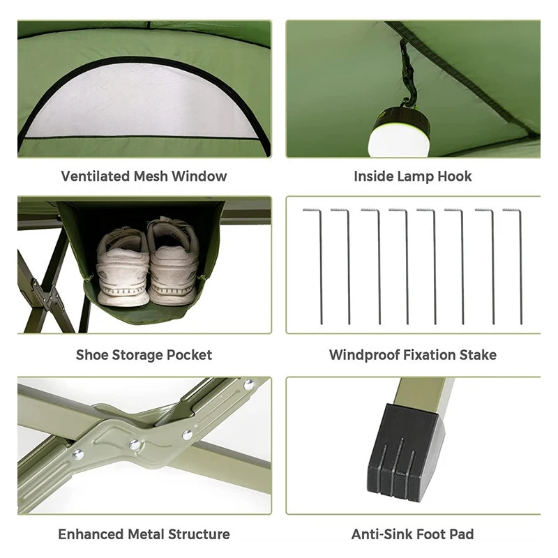 Barracas de Acampamento Imperm - Outdoor Camping Beds For Sale avaliação e preço