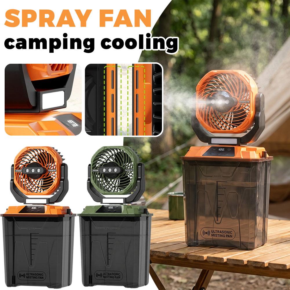 Novo Ventilador Portátil de Re - Outdoor Camping Ventilator avaliação e preço