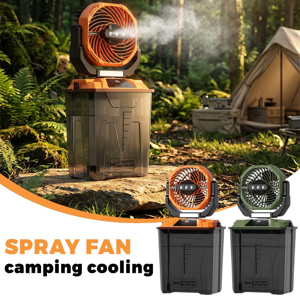 Novo Ventilador Portátil de Re - Outdoor Camping Ventilator avaliação e preço
