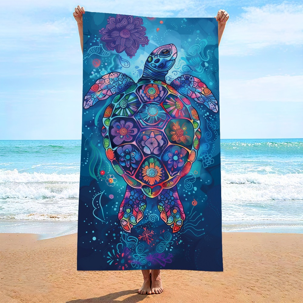 Toalha de praia colorida com t - Camp Towel Microfiber avaliação e preço