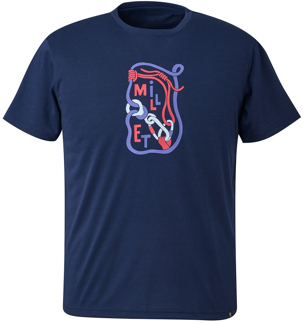 Camiseta gráfica de algodão pa - Outdoor Camping Gear Brands avaliação e preço