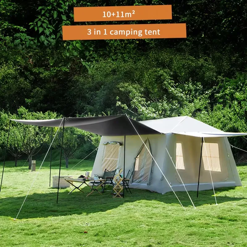 Nova Barraca de Camping Famili - Outdoor Camping Canopy avaliação e preço