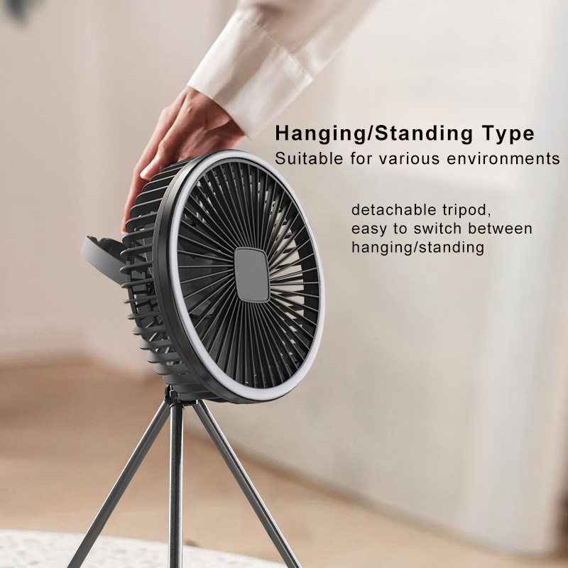 Ventilador portátil para campi - Outdoor Camping Ventilator avaliação e preço