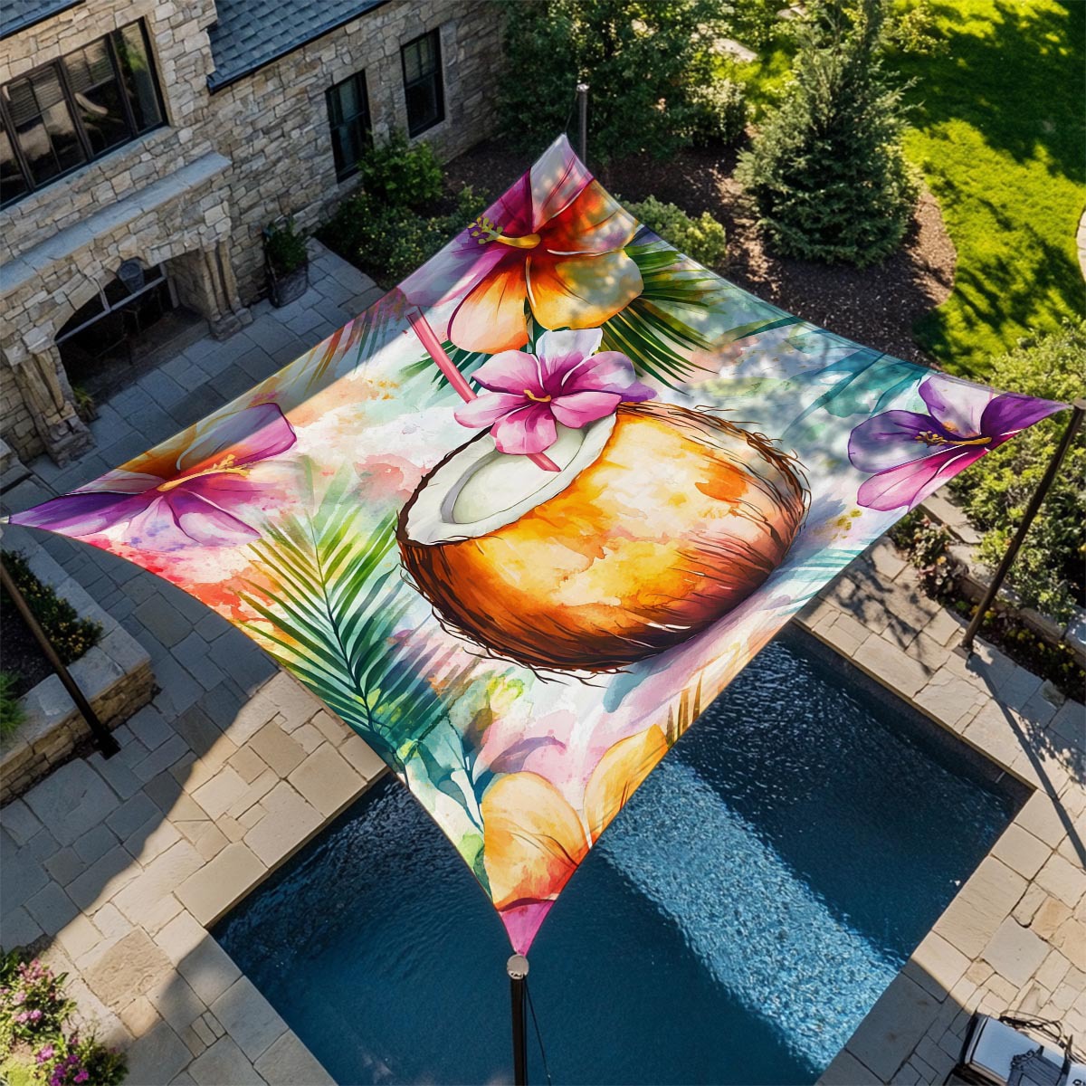Lona Impermeável para Camping, - Outdoor Camping Canopy avaliação e preço