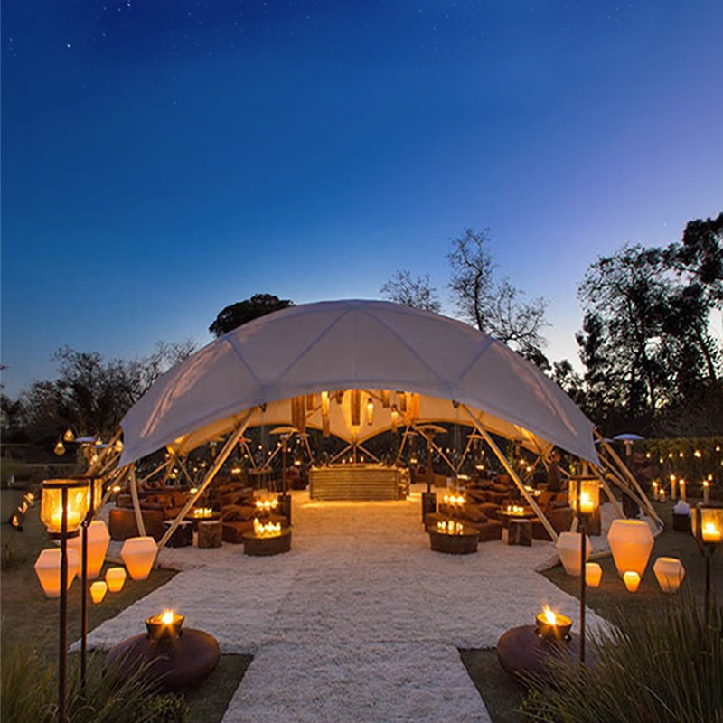 Casa Domo Transparente de PC,  - Outdoor Camping Dome avaliação e preço