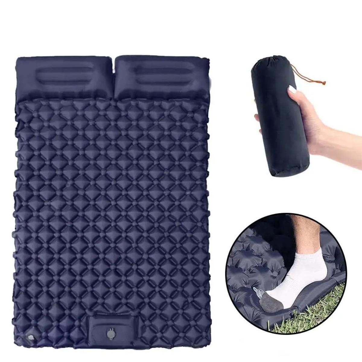 Colchão Inflável Individual e  - Outdoor Camping Quilt avaliação e preço
