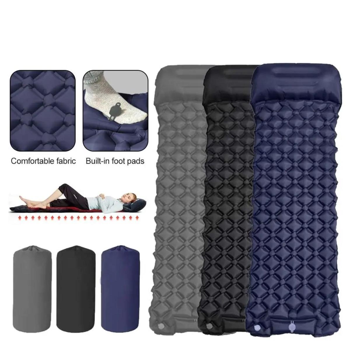 Colchão Inflável Individual e  - Outdoor Camping Quilt avaliação e preço