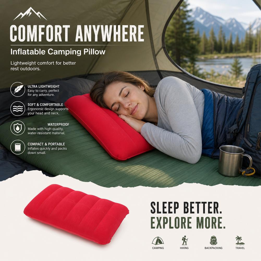 Almofadas de Ar 47x30cm para C - Outdoor Camping Quilt avaliação e preço