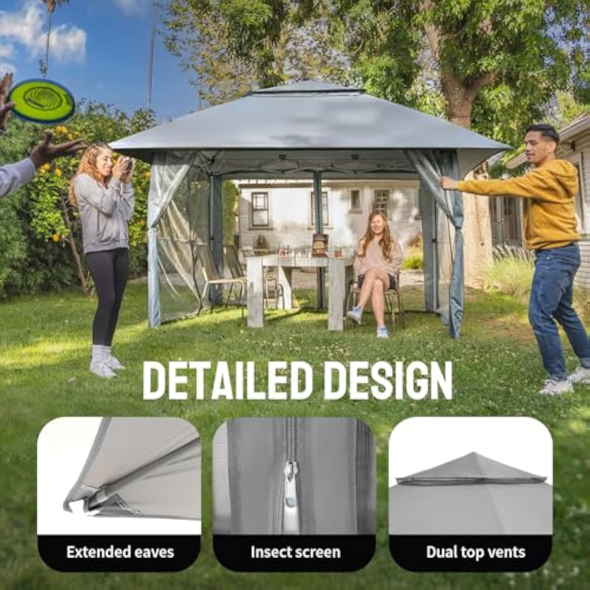 Tenda de Toldo Instantânea 13x - Outdoor Camping Canopy avaliação e preço