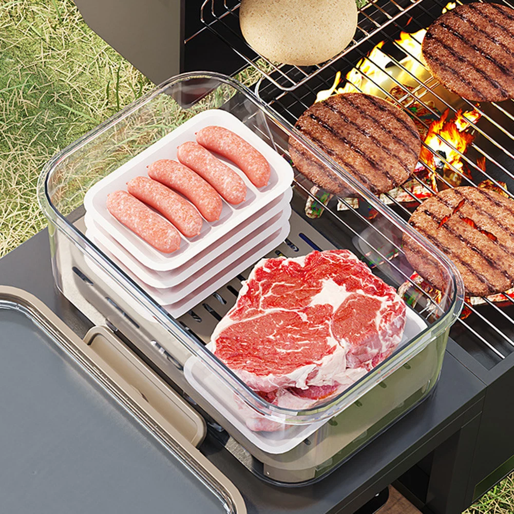 Recipiente portátil de armazen - Outdoor Camping Food avaliação e preço