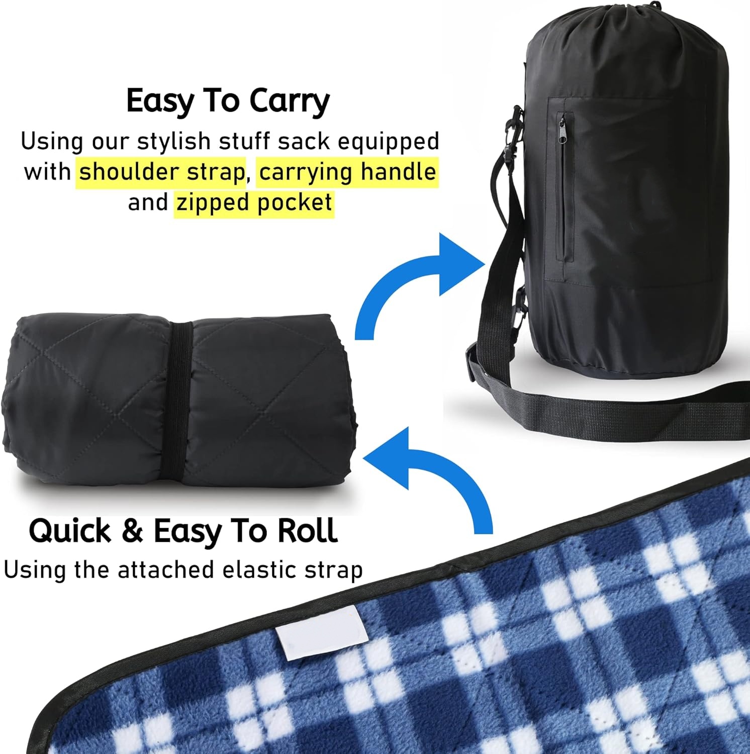 Cobertor Grande Impermeável pa - Outdoor Camping Quilt avaliação e preço